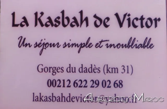 Photo de La kasbah de victor