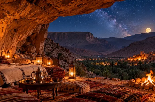 Alojamiento asociado al tema Noche en una cueva