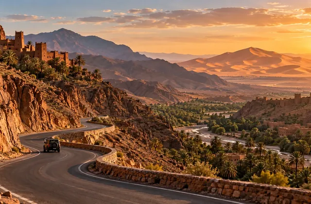 Road trip from Marrakech to Merzouga