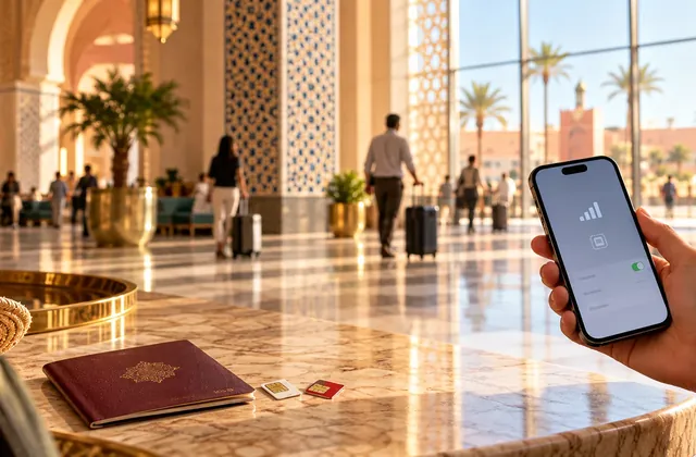 Téléphone et Internet au Maroc : SIM européenne, carte marocaine ou eSIM ?