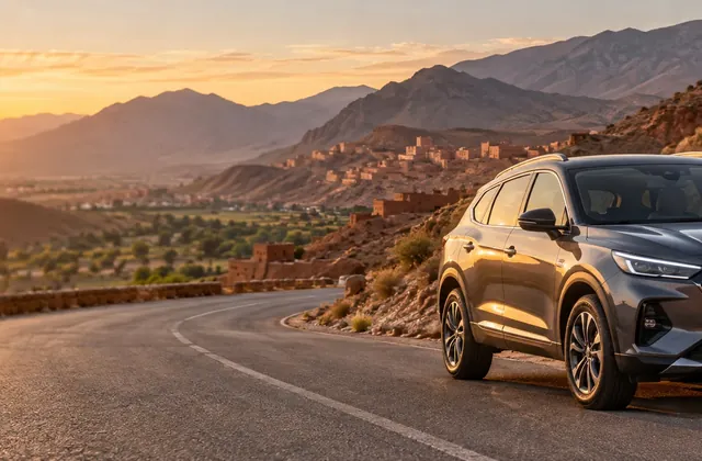 Alquilar un coche en Marruecos: todo lo que necesitas saber antes de conducir.